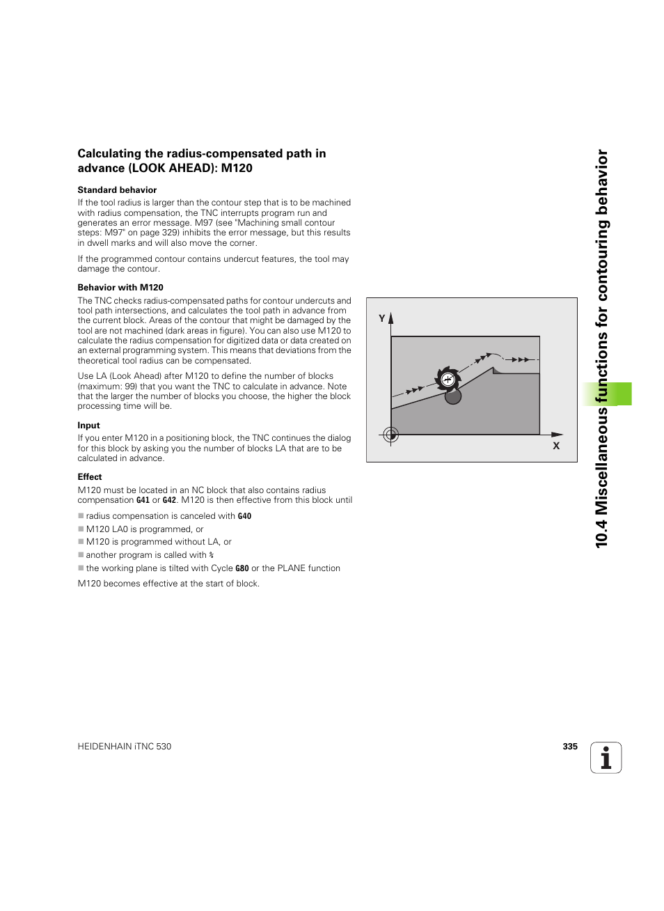 HEIDENHAIN iTNC 530 (34049x-08) ISO programming User Manual | Page 335 / 654