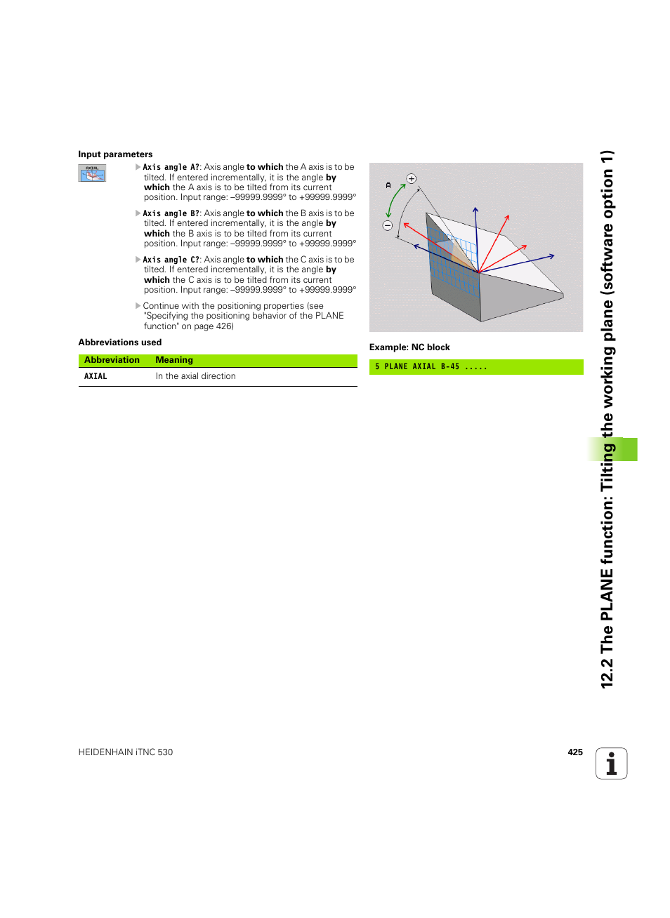 HEIDENHAIN iTNC 530 (34049x-08) ISO programming User Manual | Page 425 / 654