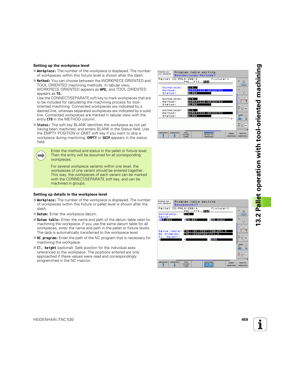 HEIDENHAIN iTNC 530 (34049x-08) ISO programming User Manual | Page 459 / 654