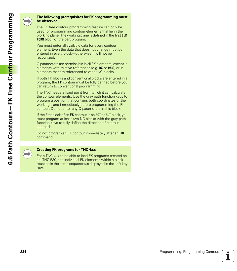 HEIDENHAIN iTNC 530 (606 42x-01) User Manual | Page 234 / 693