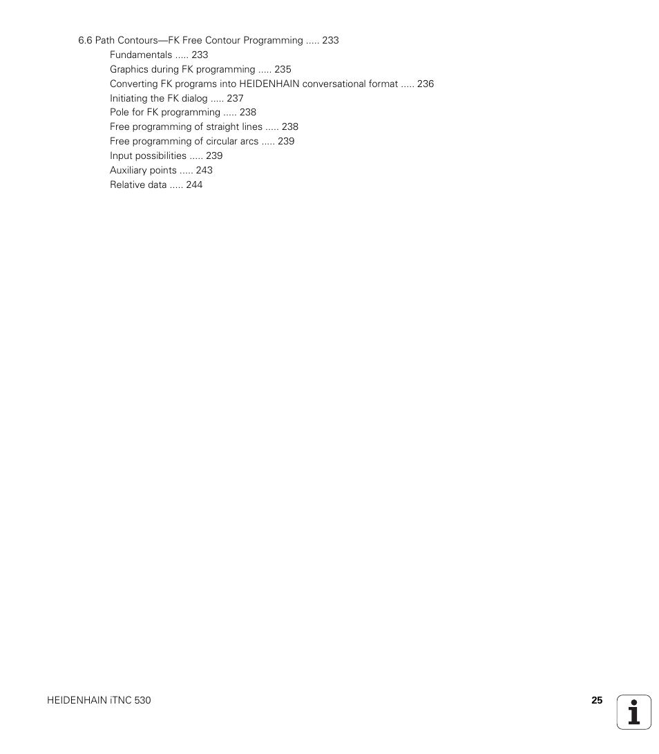 HEIDENHAIN iTNC 530 (606 42x-01) User Manual | Page 25 / 693