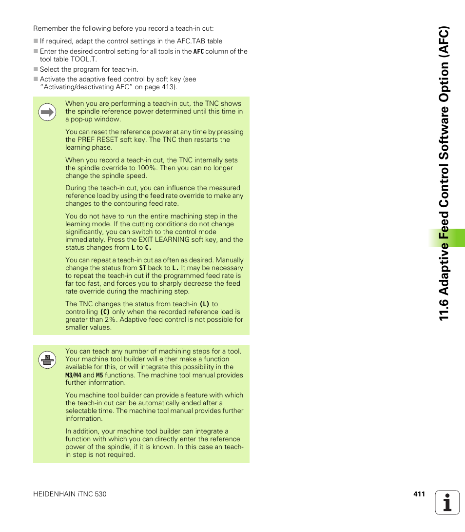 HEIDENHAIN iTNC 530 (606 42x-01) User Manual | Page 411 / 693