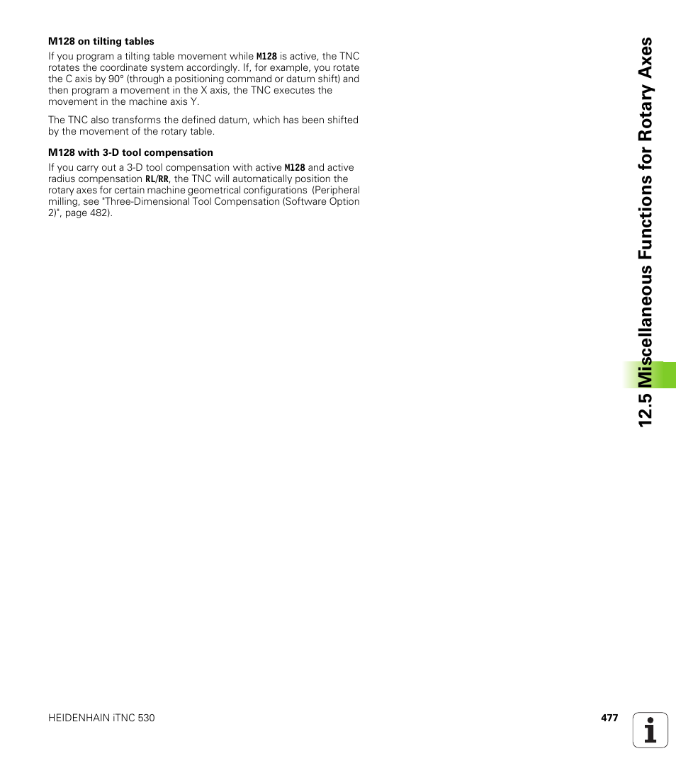 HEIDENHAIN iTNC 530 (606 42x-01) User Manual | Page 477 / 693