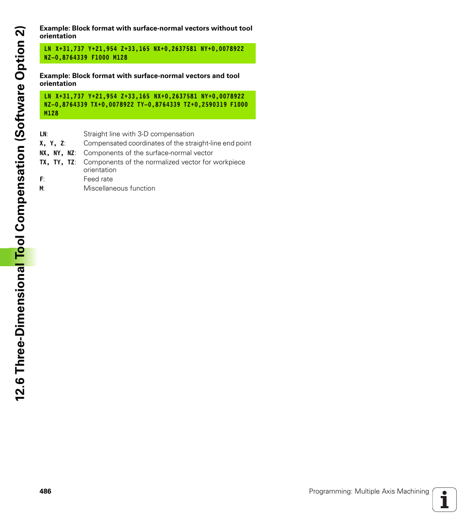 HEIDENHAIN iTNC 530 (606 42x-01) User Manual | Page 486 / 693