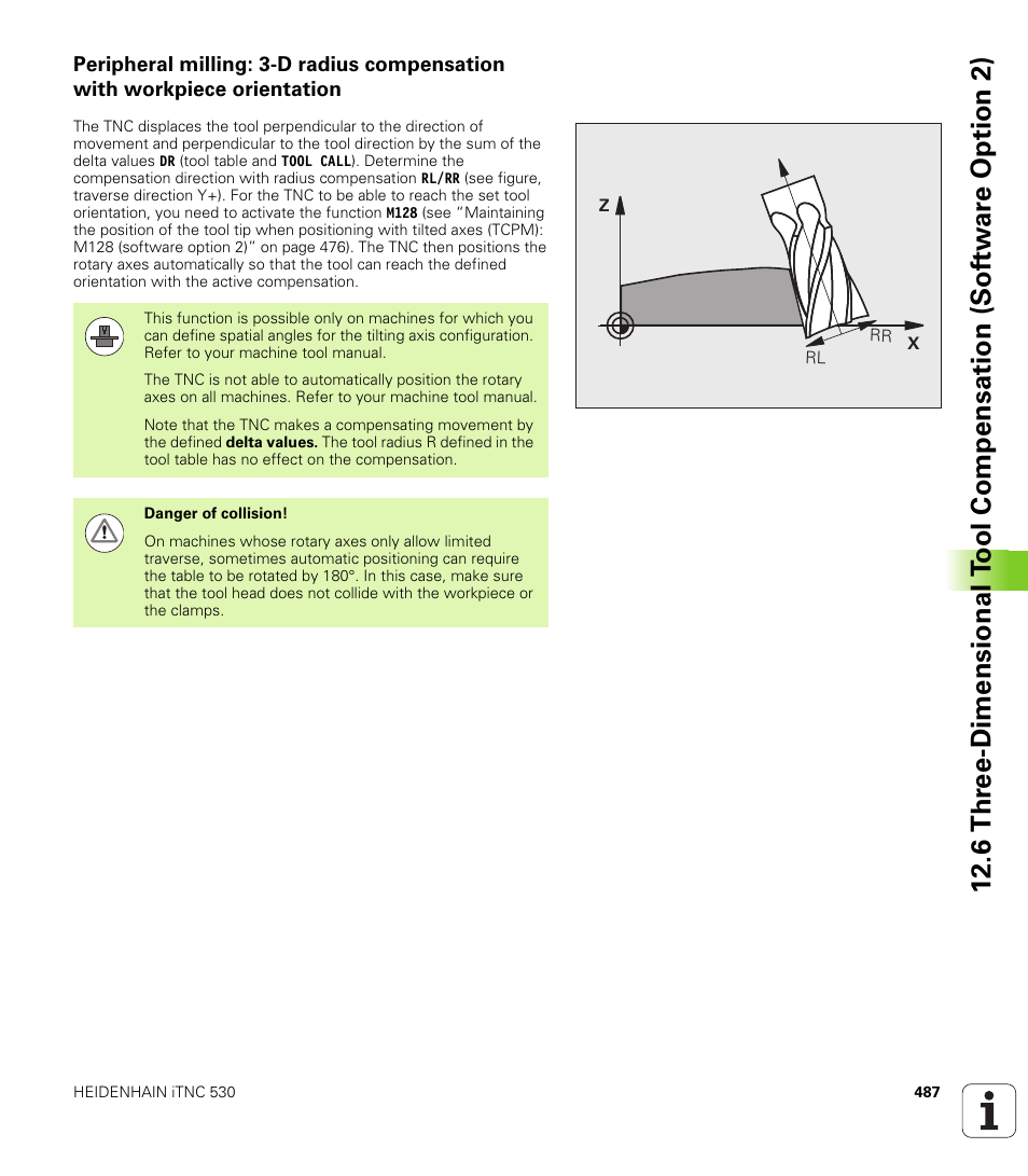 HEIDENHAIN iTNC 530 (606 42x-01) User Manual | Page 487 / 693