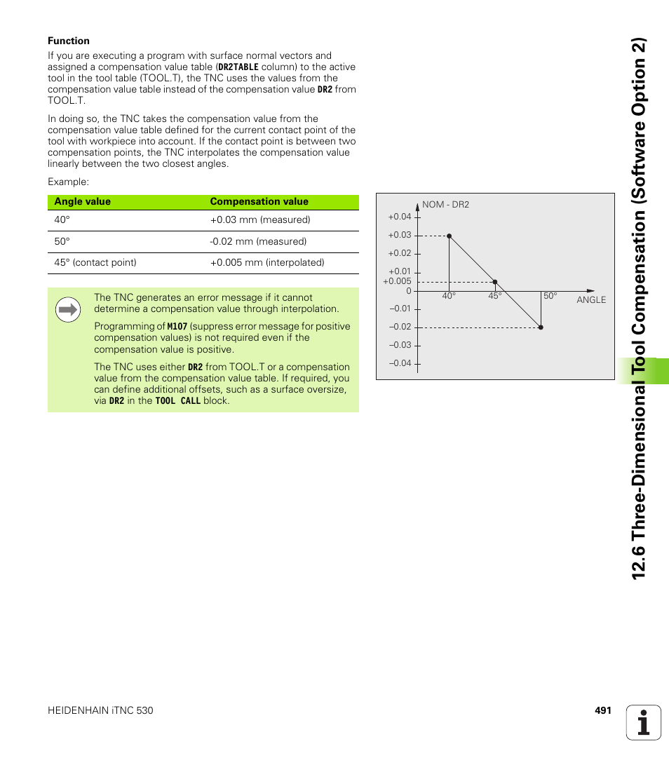 HEIDENHAIN iTNC 530 (606 42x-01) User Manual | Page 491 / 693