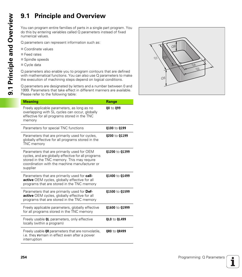 1 principle and overview | HEIDENHAIN iTNC 530 (606 42x-01) ISO programming User Manual | Page 254 / 618