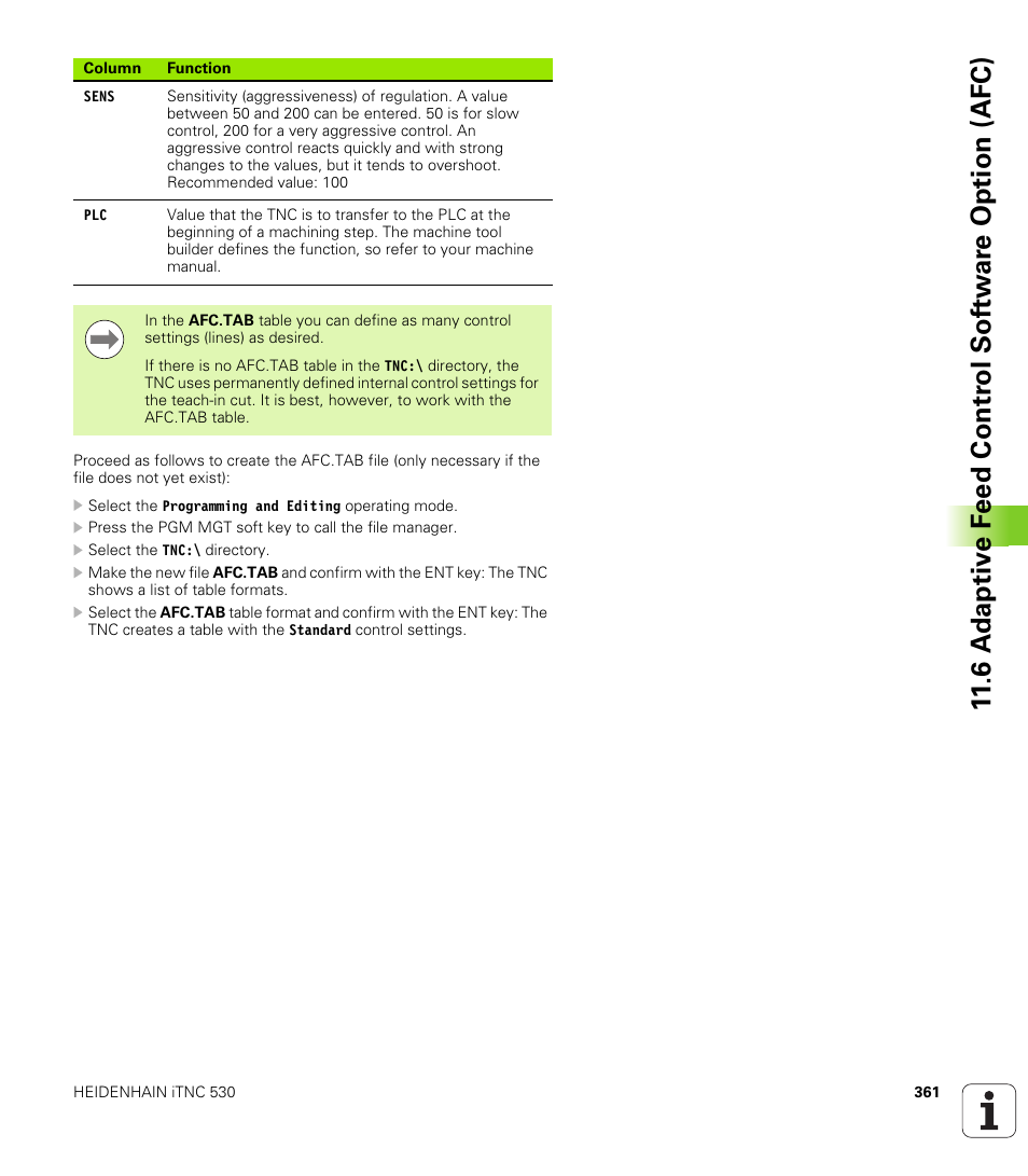 HEIDENHAIN iTNC 530 (606 42x-01) ISO programming User Manual | Page 361 / 618