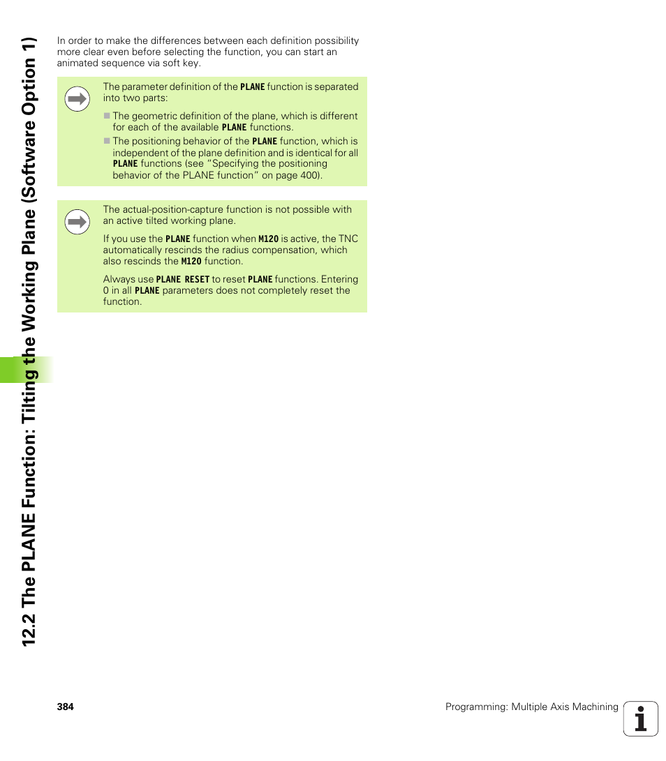 HEIDENHAIN iTNC 530 (606 42x-01) ISO programming User Manual | Page 384 / 618