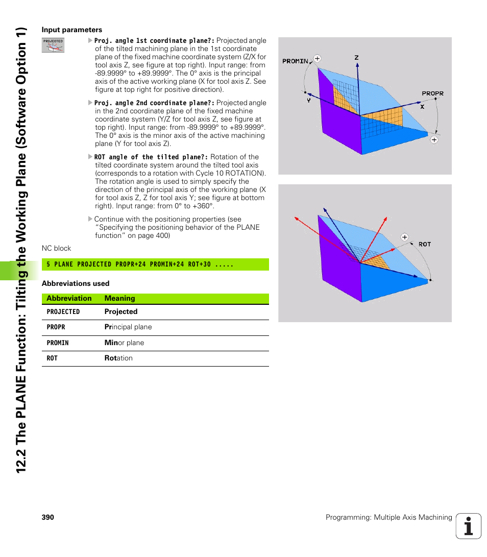 HEIDENHAIN iTNC 530 (606 42x-01) ISO programming User Manual | Page 390 / 618