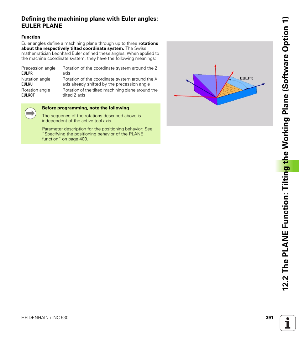 HEIDENHAIN iTNC 530 (606 42x-01) ISO programming User Manual | Page 391 / 618