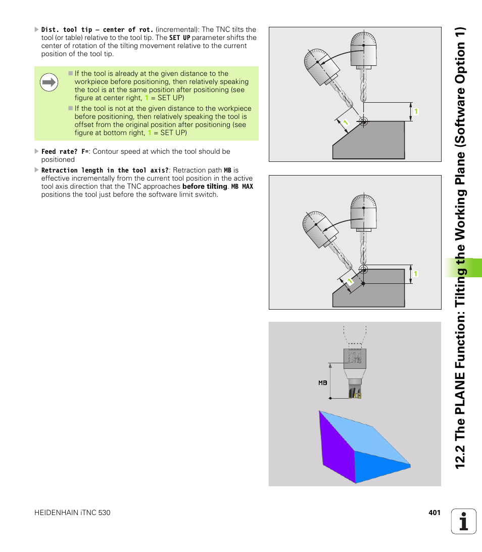 HEIDENHAIN iTNC 530 (606 42x-01) ISO programming User Manual | Page 401 / 618