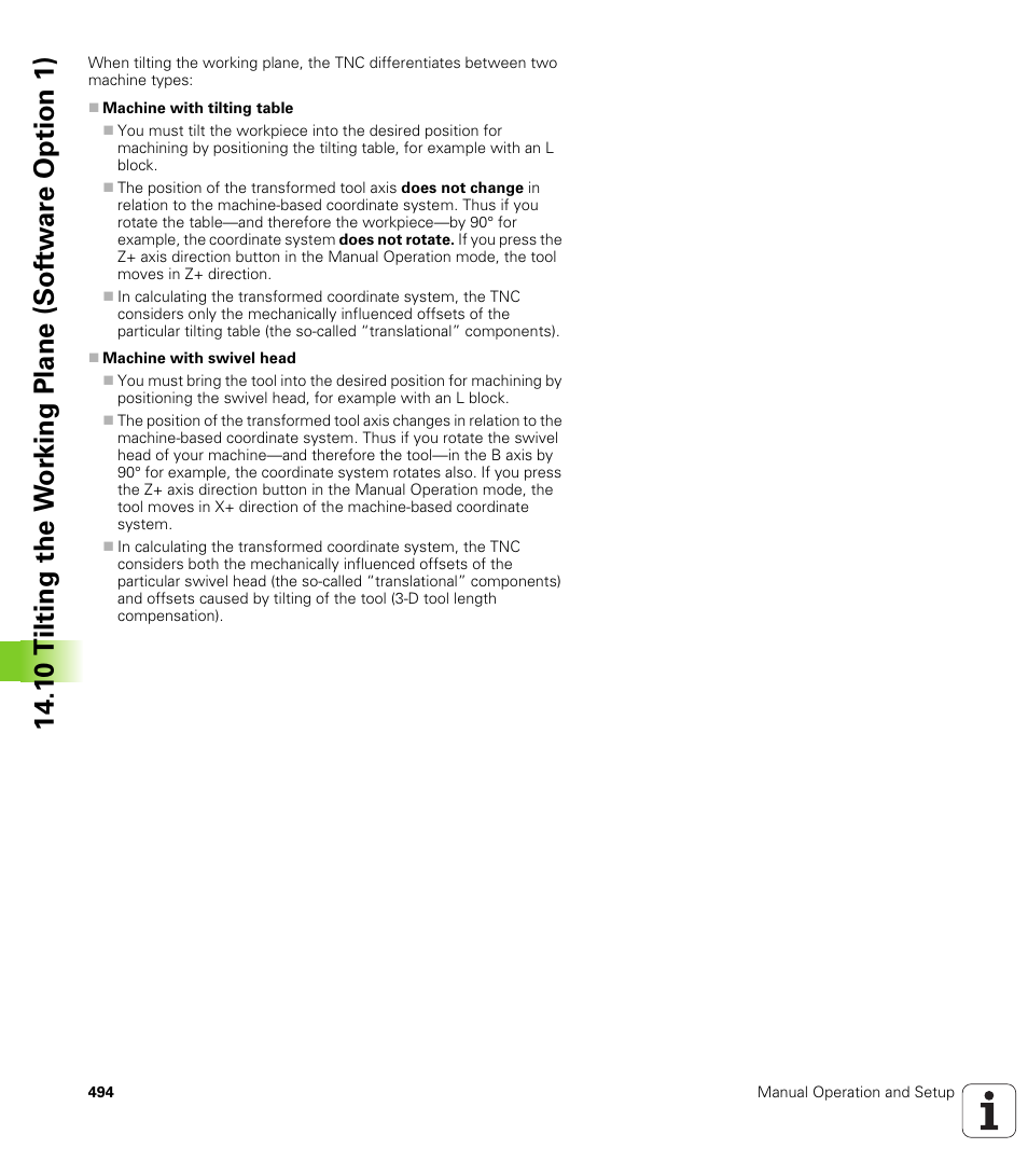 HEIDENHAIN iTNC 530 (606 42x-01) ISO programming User Manual | Page 494 / 618