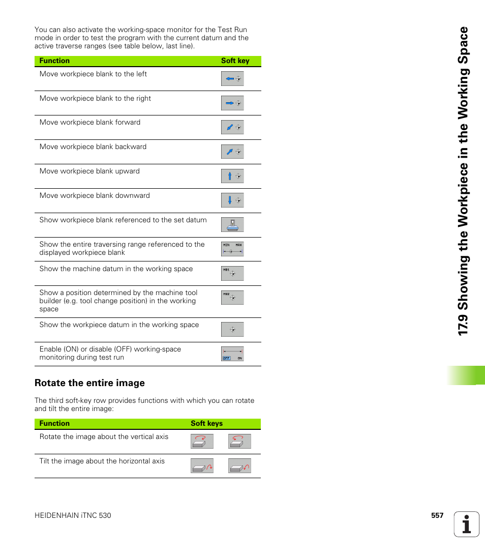 Rotate the entire image | HEIDENHAIN iTNC 530 (606 42x-01) ISO programming User Manual | Page 557 / 618