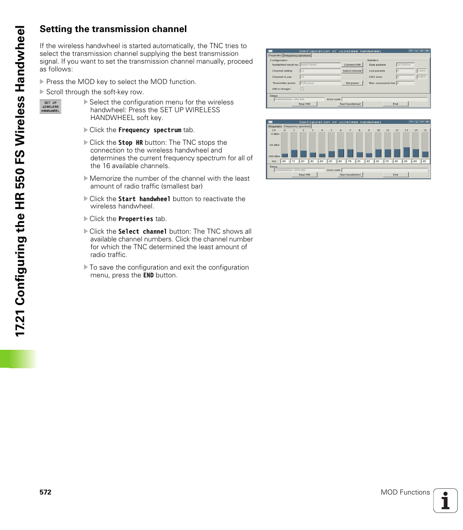 Setting the transmission channel | HEIDENHAIN iTNC 530 (606 42x-01) ISO programming User Manual | Page 572 / 618