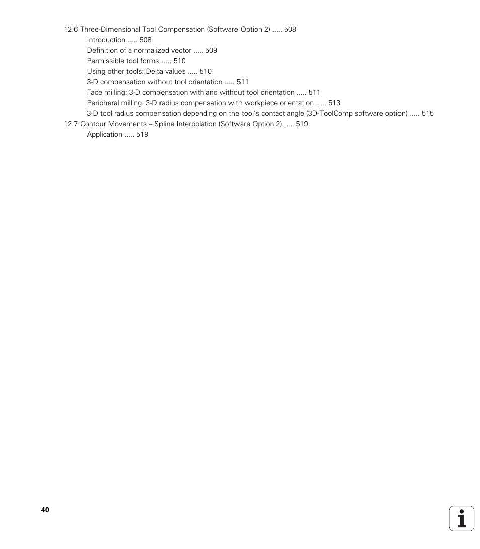HEIDENHAIN iTNC 530 (606 42x-02) User Manual | Page 40 / 725