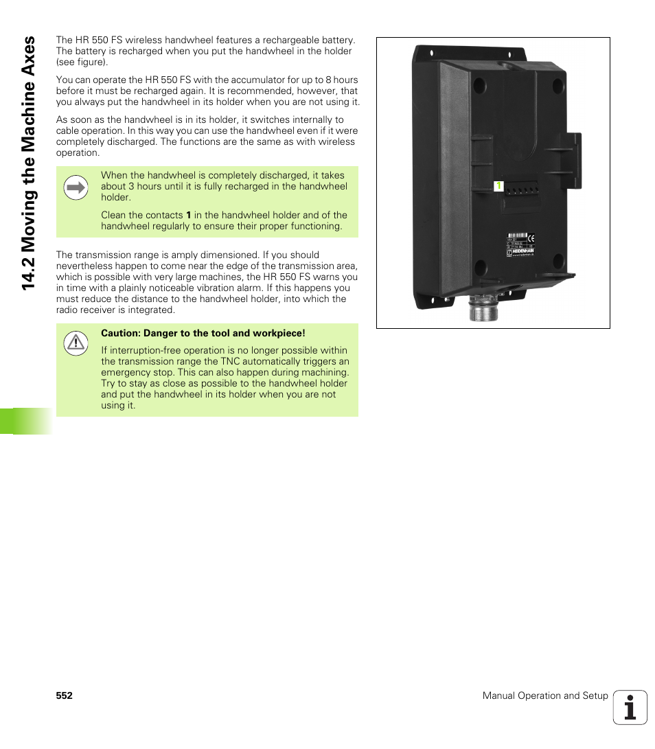 2 mo ving the mac h ine ax es | HEIDENHAIN iTNC 530 (606 42x-02) User Manual | Page 552 / 725