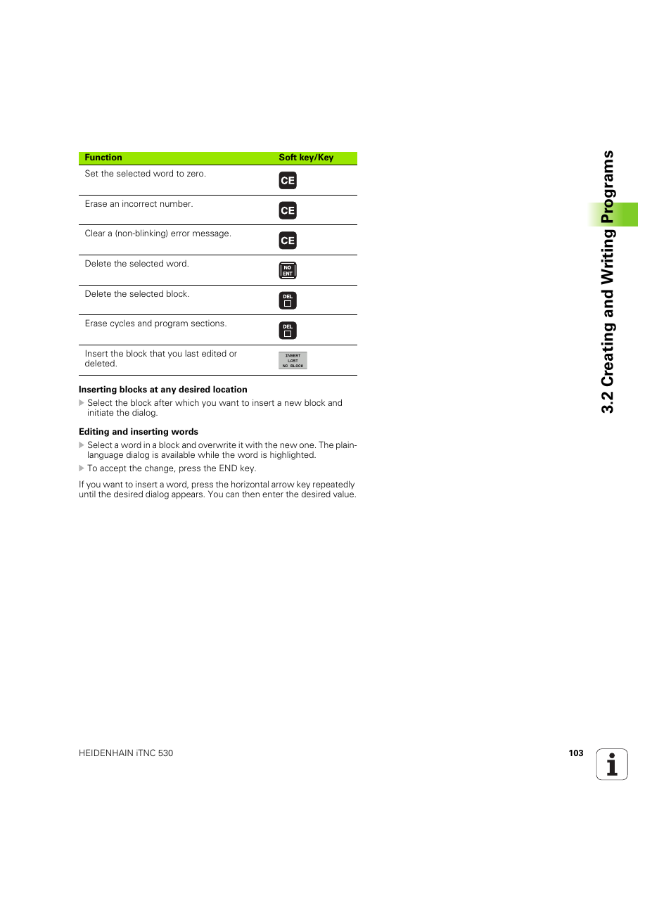 2 cr eating and w riting pr ogr a ms | HEIDENHAIN iTNC 530 (606 42x-02) ISO programming User Manual | Page 103 / 648