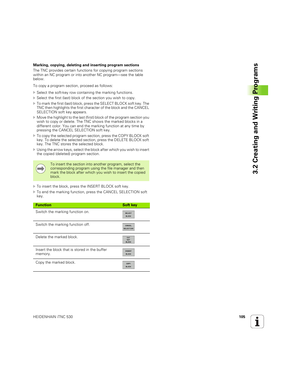 2 cr eating and w riting pr ogr a ms | HEIDENHAIN iTNC 530 (606 42x-02) ISO programming User Manual | Page 105 / 648