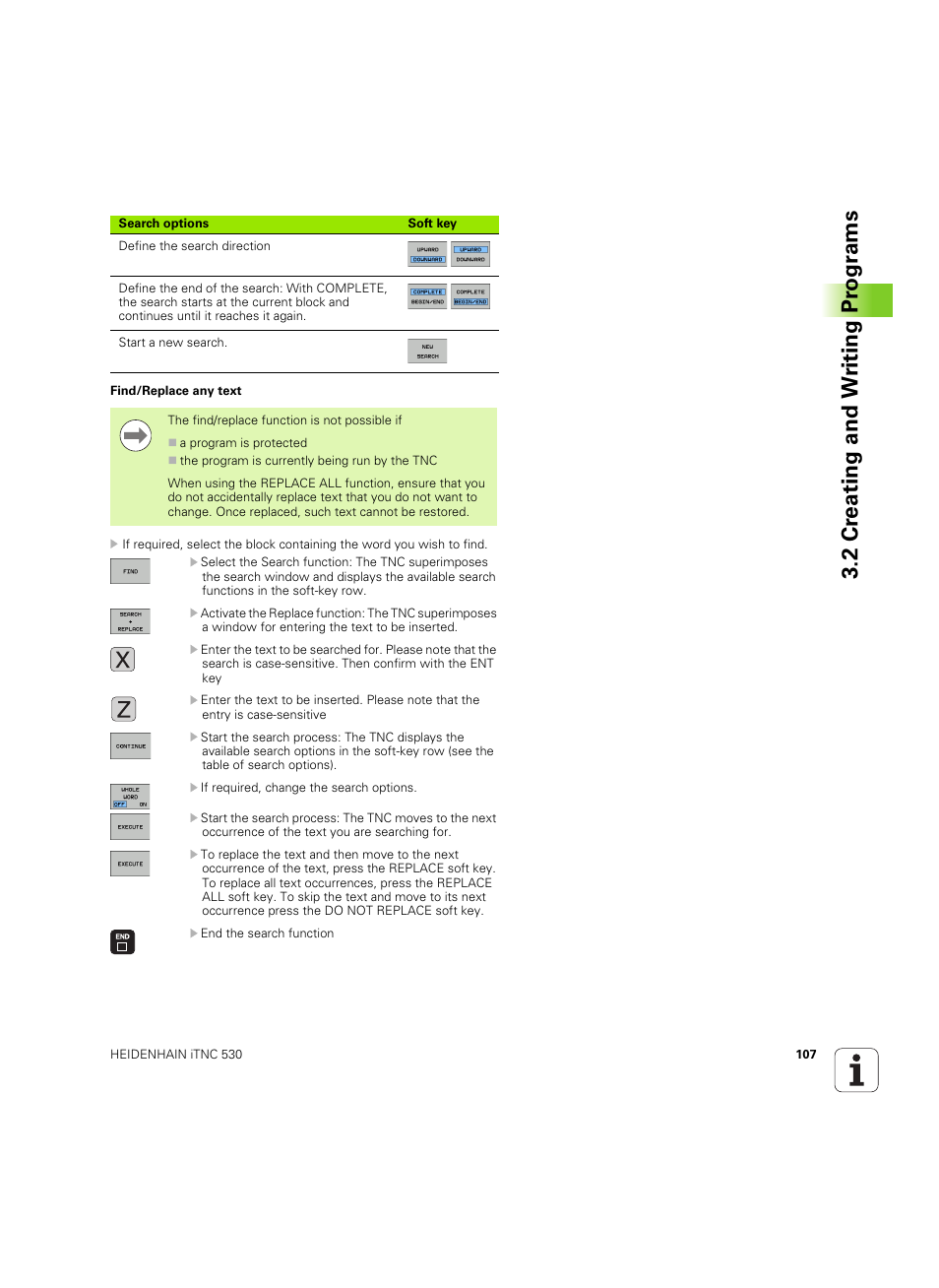 2 cr eating and w riting pr ogr a ms | HEIDENHAIN iTNC 530 (606 42x-02) ISO programming User Manual | Page 107 / 648