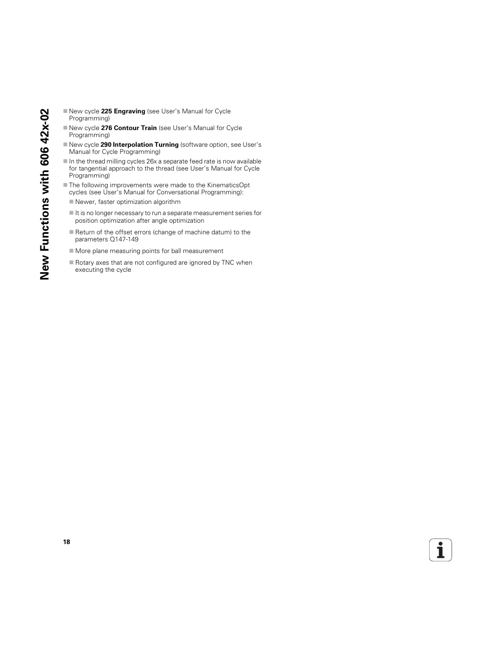 HEIDENHAIN iTNC 530 (606 42x-02) ISO programming User Manual | Page 18 / 648