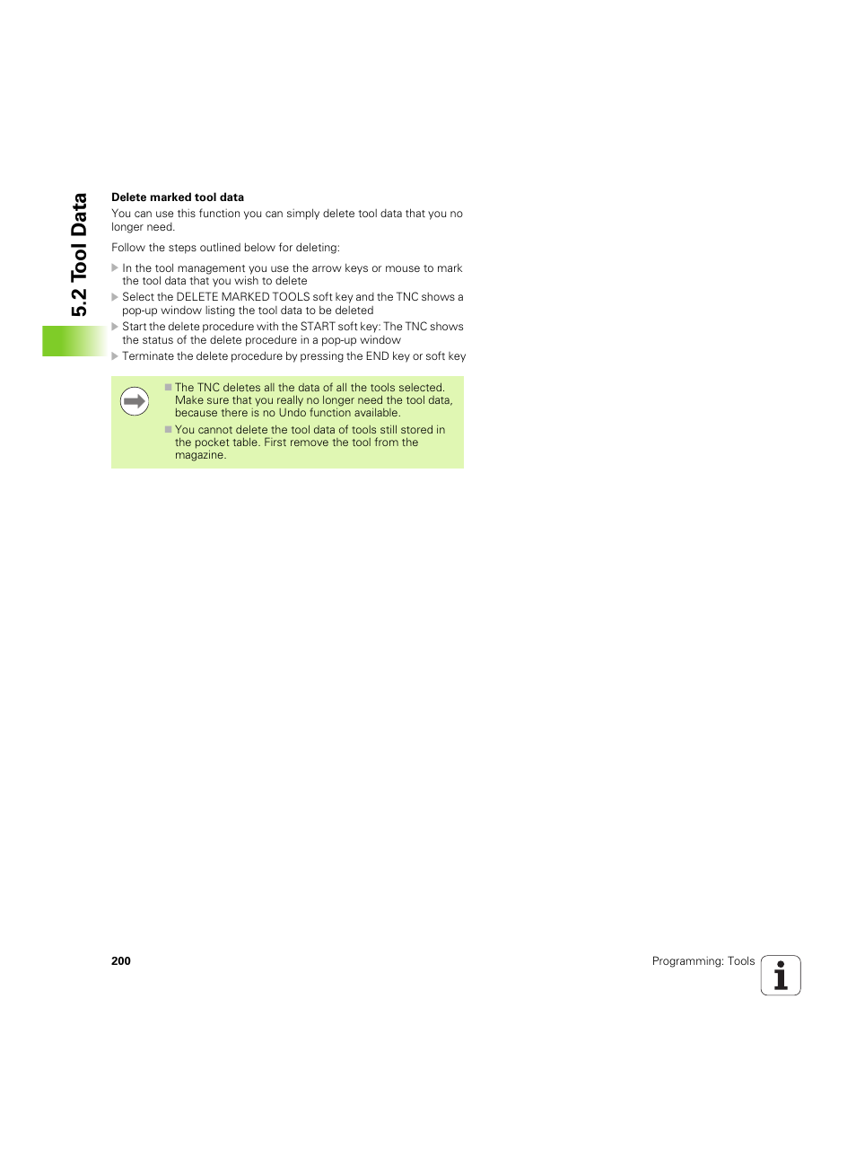 2 t ool d a ta | HEIDENHAIN iTNC 530 (606 42x-02) ISO programming User Manual | Page 200 / 648