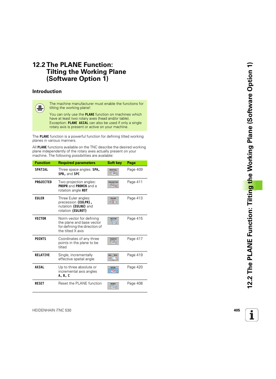 Introduction | HEIDENHAIN iTNC 530 (606 42x-02) ISO programming User Manual | Page 405 / 648