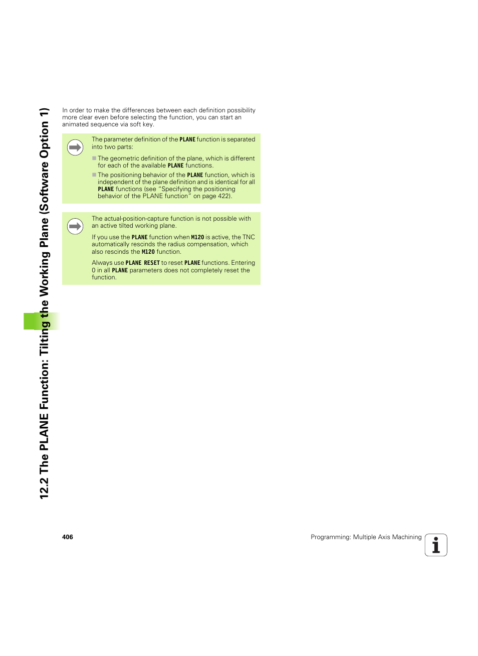 HEIDENHAIN iTNC 530 (606 42x-02) ISO programming User Manual | Page 406 / 648