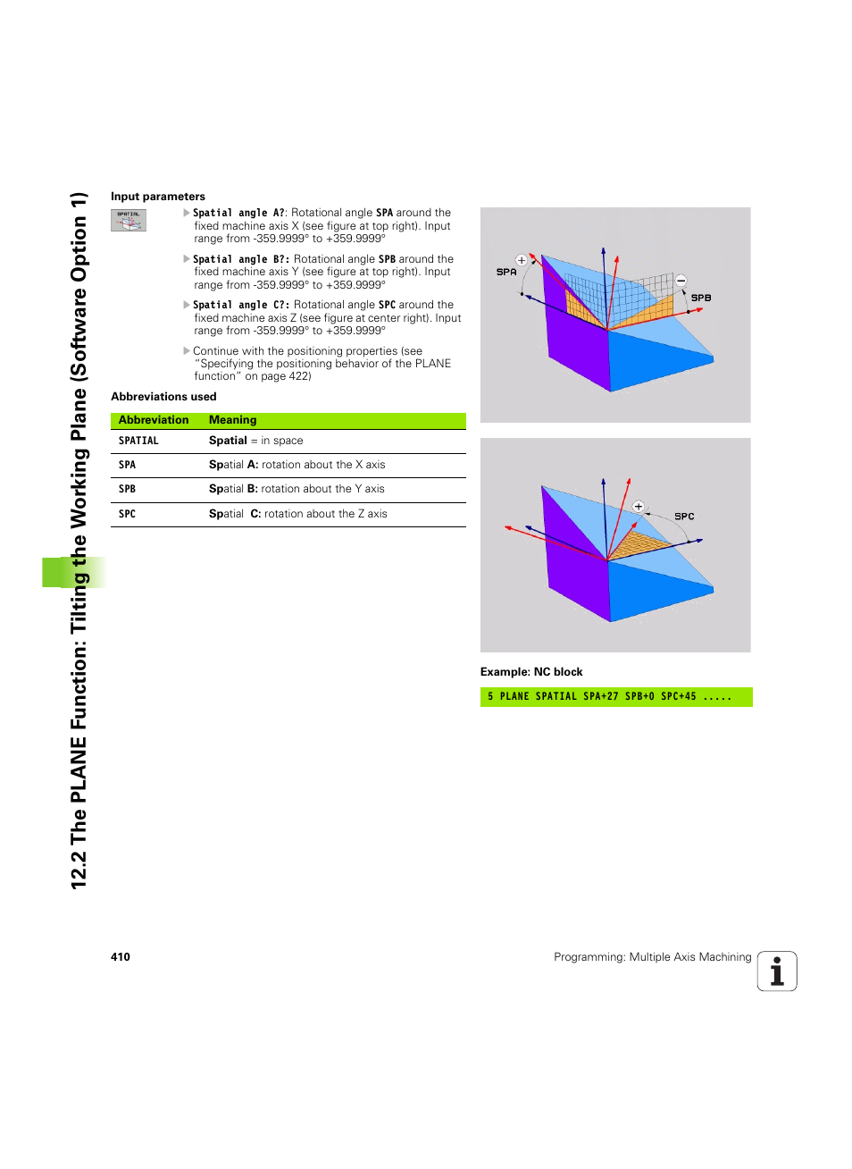 HEIDENHAIN iTNC 530 (606 42x-02) ISO programming User Manual | Page 410 / 648