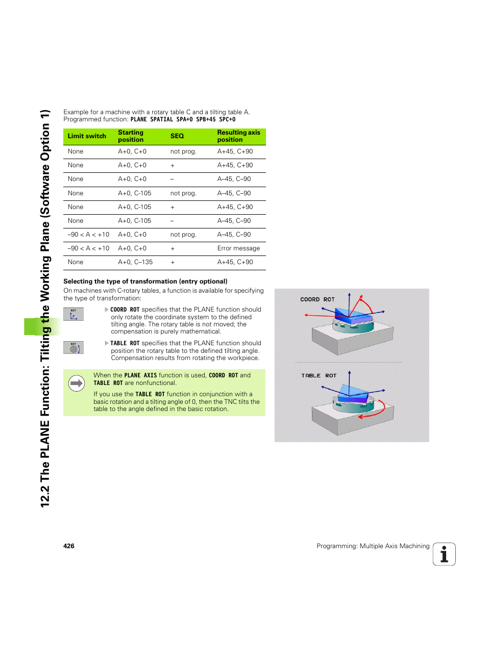 HEIDENHAIN iTNC 530 (606 42x-02) ISO programming User Manual | Page 426 / 648