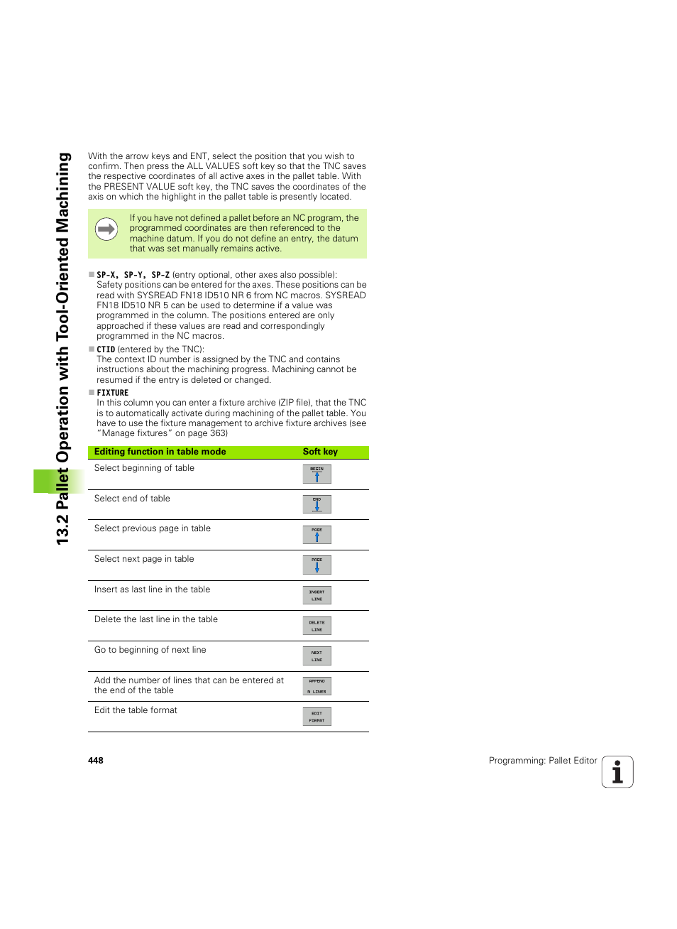 HEIDENHAIN iTNC 530 (606 42x-02) ISO programming User Manual | Page 448 / 648