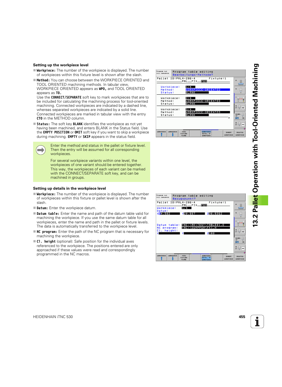 HEIDENHAIN iTNC 530 (606 42x-02) ISO programming User Manual | Page 455 / 648