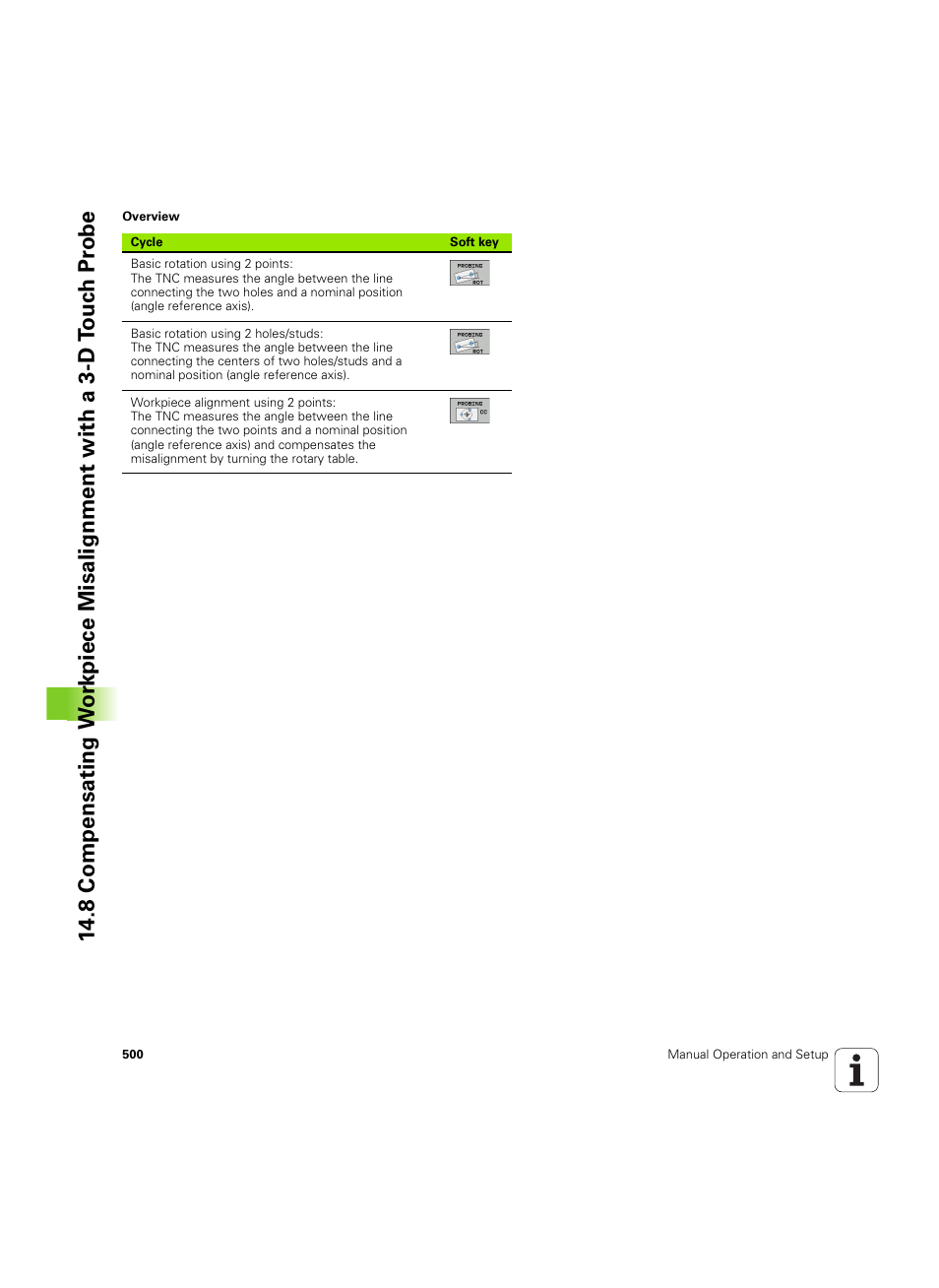 HEIDENHAIN iTNC 530 (606 42x-02) ISO programming User Manual | Page 500 / 648
