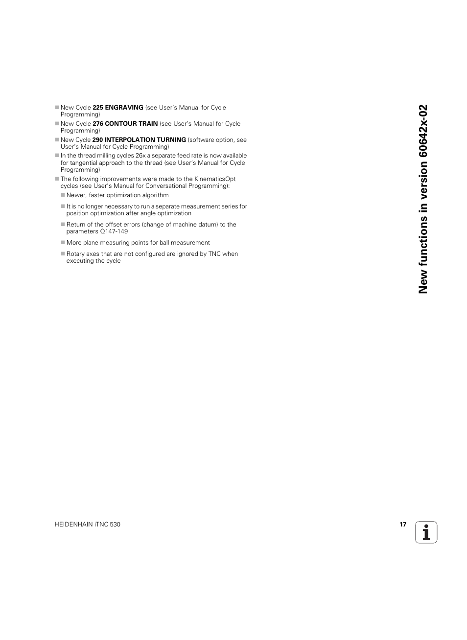 HEIDENHAIN iTNC 530 (60642x-03) User Manual | Page 17 / 735