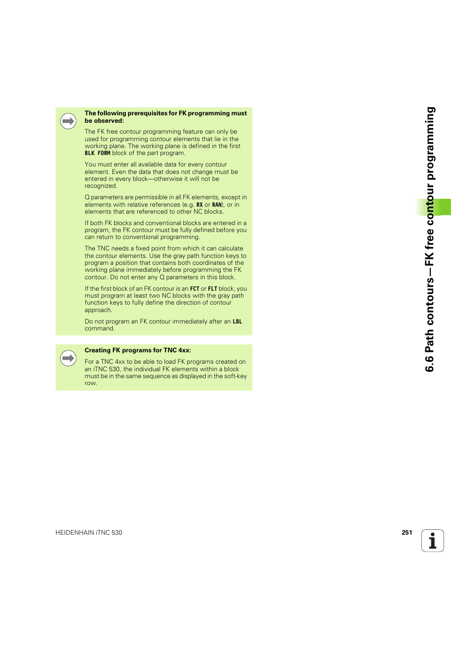 HEIDENHAIN iTNC 530 (60642x-03) User Manual | Page 251 / 735