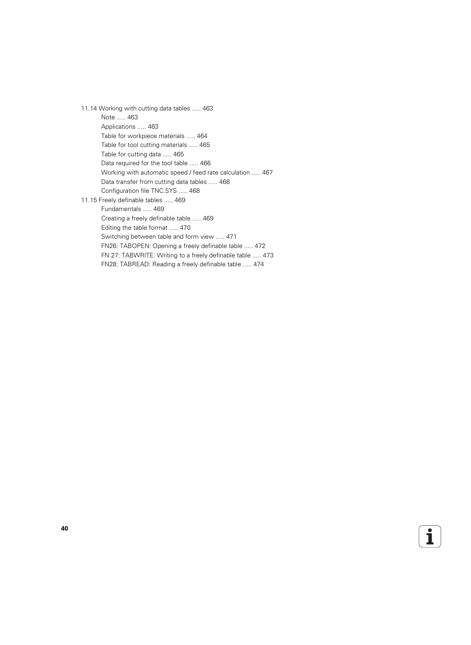HEIDENHAIN iTNC 530 (60642x-03) User Manual | Page 40 / 735