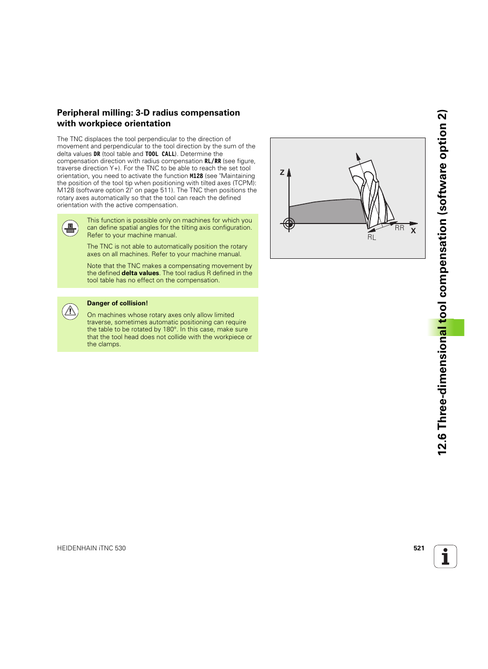 HEIDENHAIN iTNC 530 (60642x-03) User Manual | Page 521 / 735