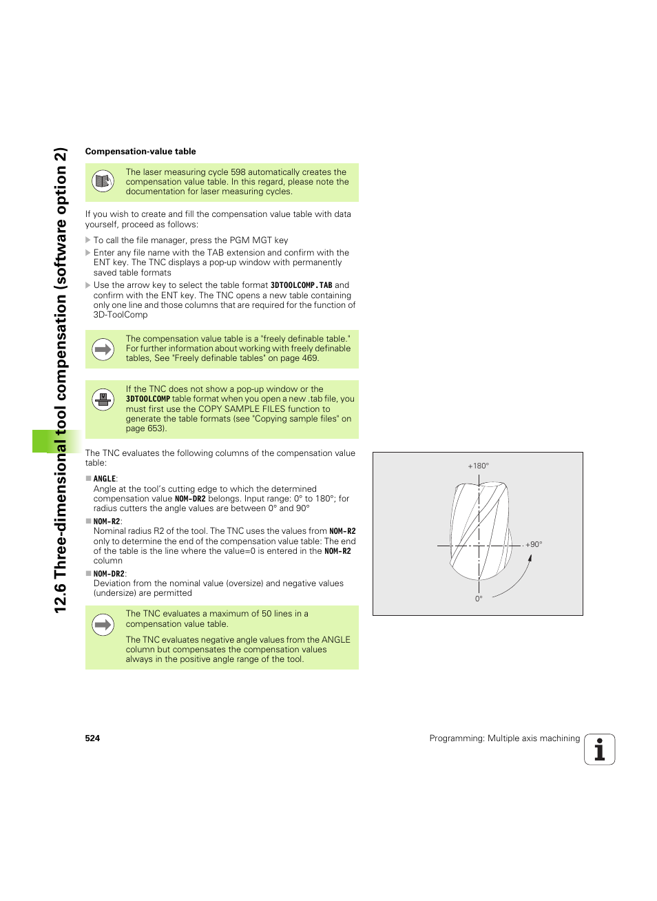 HEIDENHAIN iTNC 530 (60642x-03) User Manual | Page 524 / 735