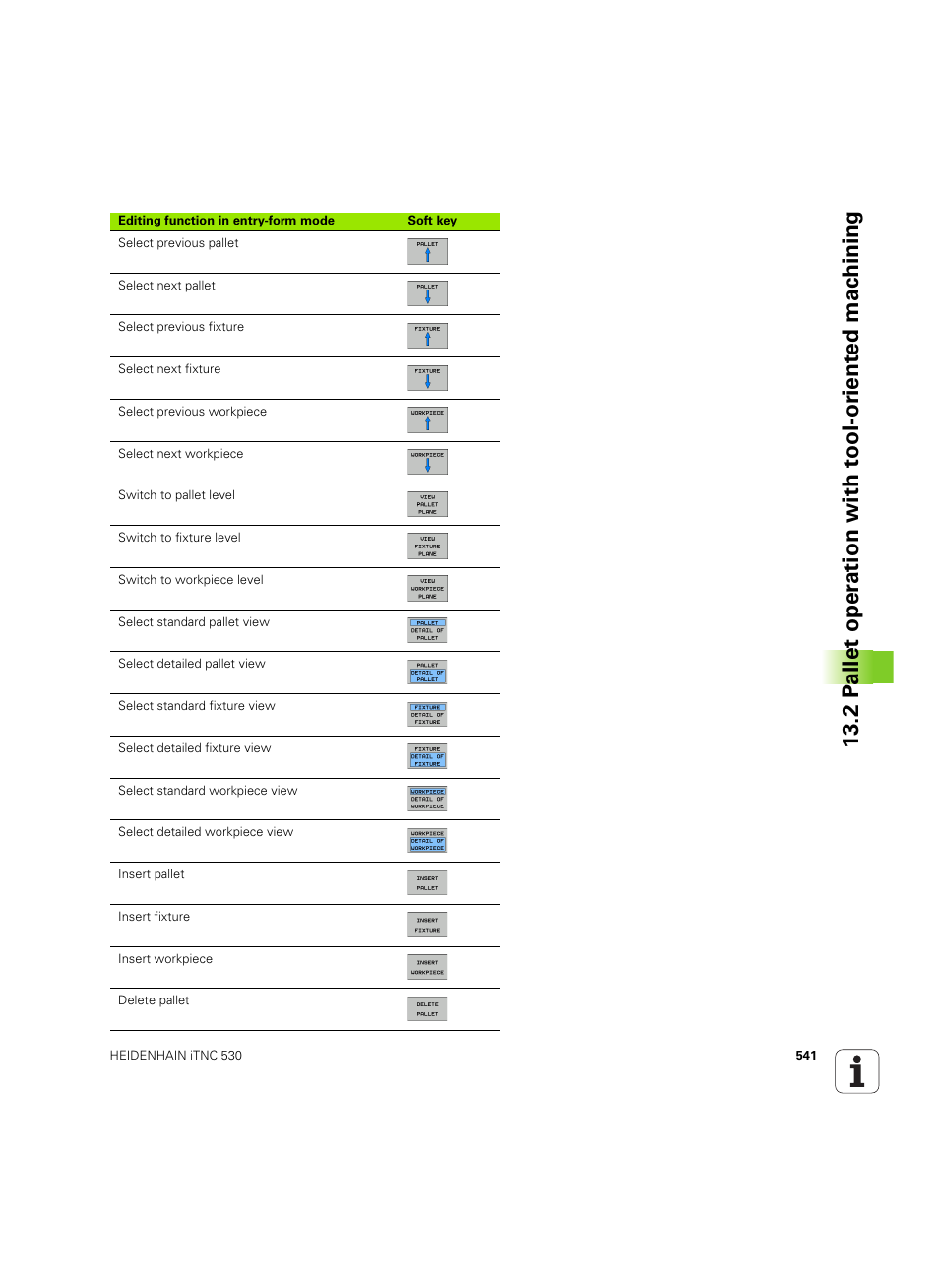 HEIDENHAIN iTNC 530 (60642x-03) User Manual | Page 541 / 735