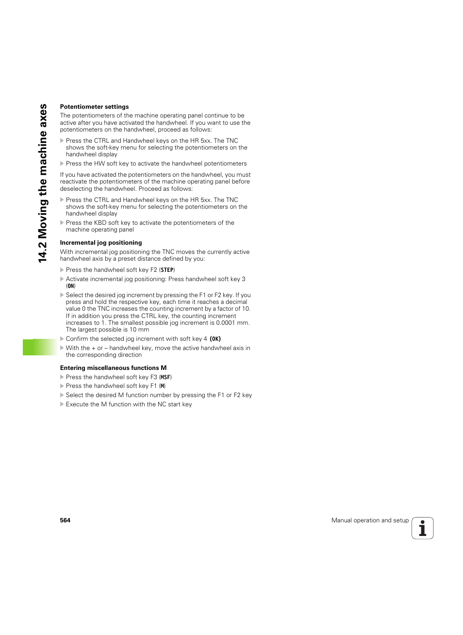 2 mo ving the mac h ine ax es | HEIDENHAIN iTNC 530 (60642x-03) User Manual | Page 564 / 735