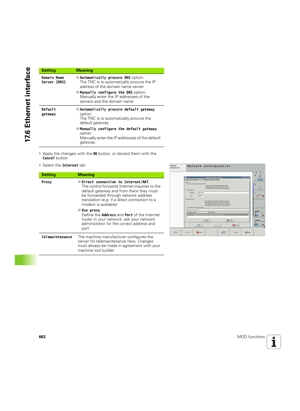 6 ether n et int e rf ace | HEIDENHAIN iTNC 530 (60642x-03) User Manual | Page 662 / 735