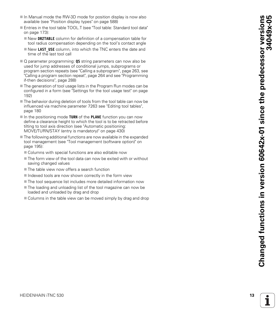 HEIDENHAIN iTNC 530 (60642x-03) ISO programming User Manual | Page 13 / 656