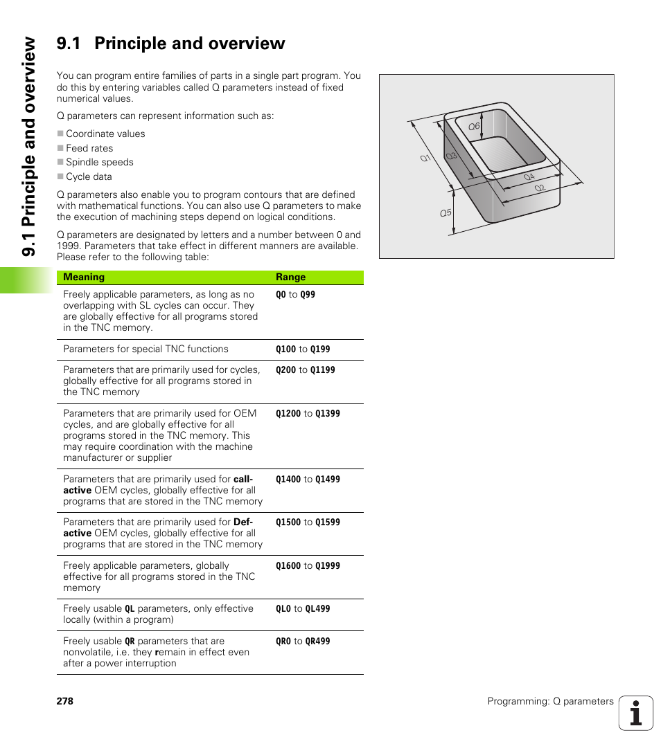 1 principle and overview | HEIDENHAIN iTNC 530 (60642x-03) ISO programming User Manual | Page 278 / 656