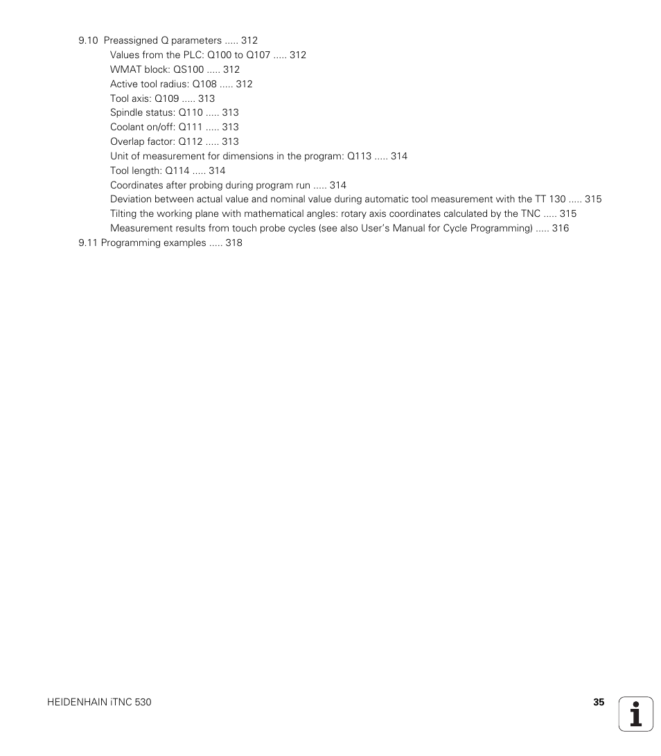 HEIDENHAIN iTNC 530 (60642x-03) ISO programming User Manual | Page 35 / 656