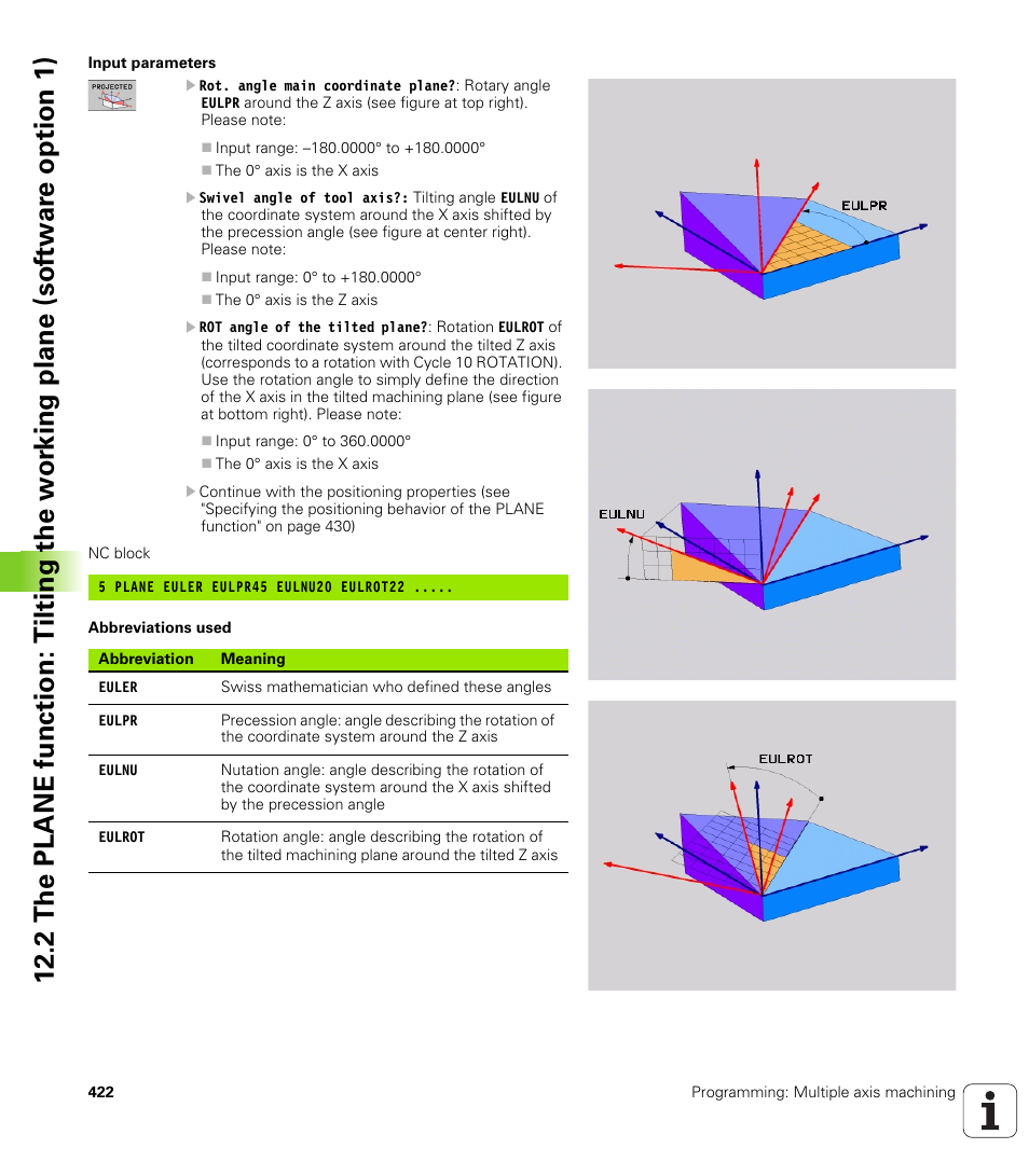 HEIDENHAIN iTNC 530 (60642x-03) ISO programming User Manual | Page 422 / 656