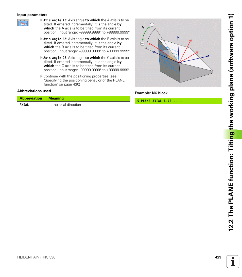 HEIDENHAIN iTNC 530 (60642x-03) ISO programming User Manual | Page 429 / 656