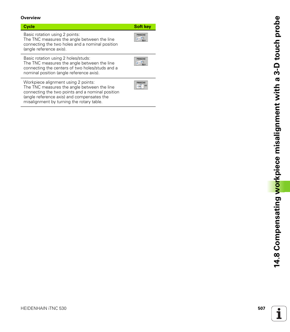 HEIDENHAIN iTNC 530 (60642x-03) ISO programming User Manual | Page 507 / 656