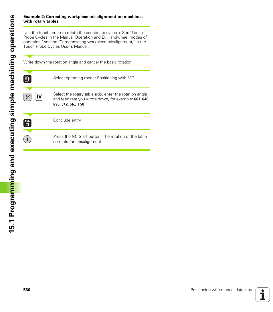 HEIDENHAIN iTNC 530 (60642x-03) ISO programming User Manual | Page 530 / 656