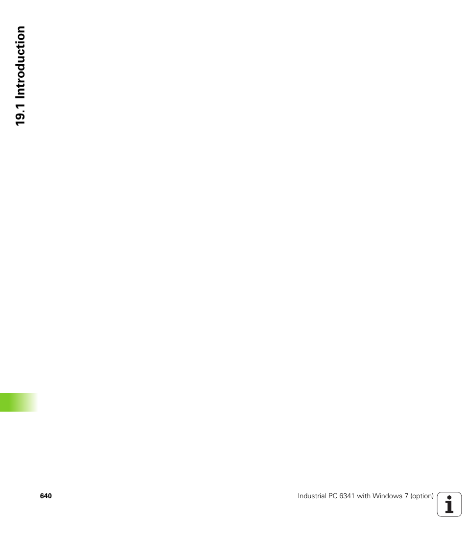 19 .1 intr oduction | HEIDENHAIN iTNC 530 (60642x-03) ISO programming User Manual | Page 640 / 656