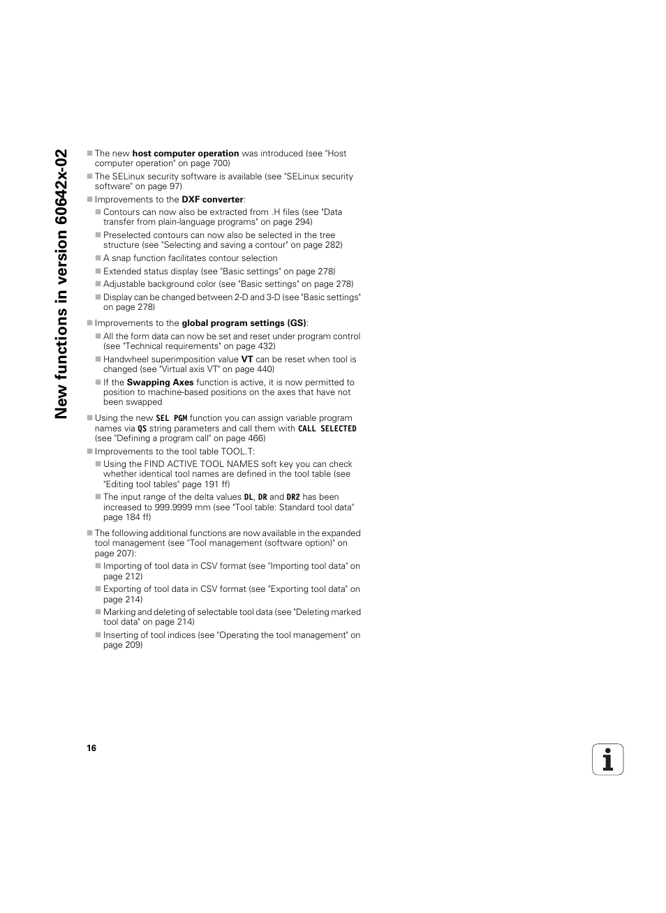 HEIDENHAIN iTNC 530 (60642x-04) User Manual | Page 16 / 747